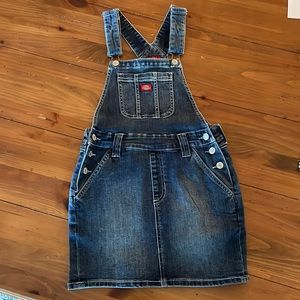 Dickies skirt overalls